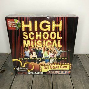 High School Musical DVD Board Game 2006 Sealed